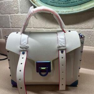 Michael Kors Manhattan White Purse